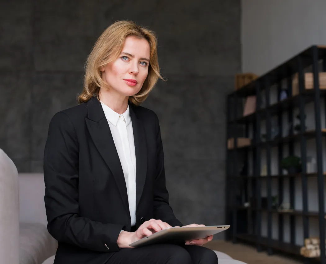 female lawyer professional photoshoot